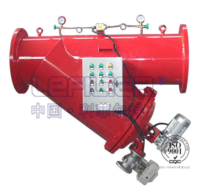 DN300循環(huán)水直通式自清洗過(guò)濾器